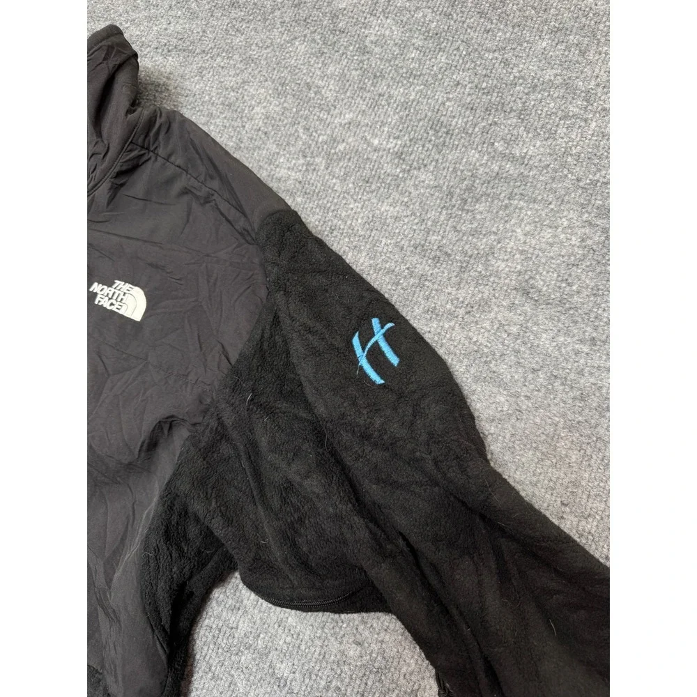 The North Face Denali Polartec Fleece Jacket Mens Large Black Full Zip Outdoor‎